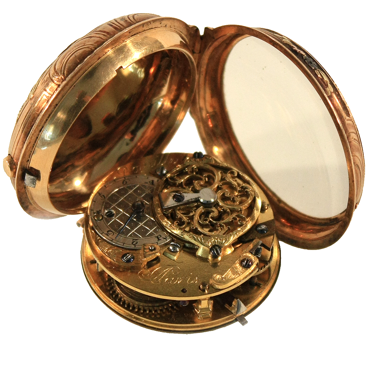 Uhr aus dem Nachlass Zinzendorfs